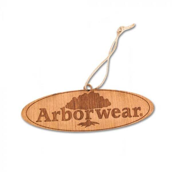 Prink Cherry Christmas Ornament Arborwear Logo